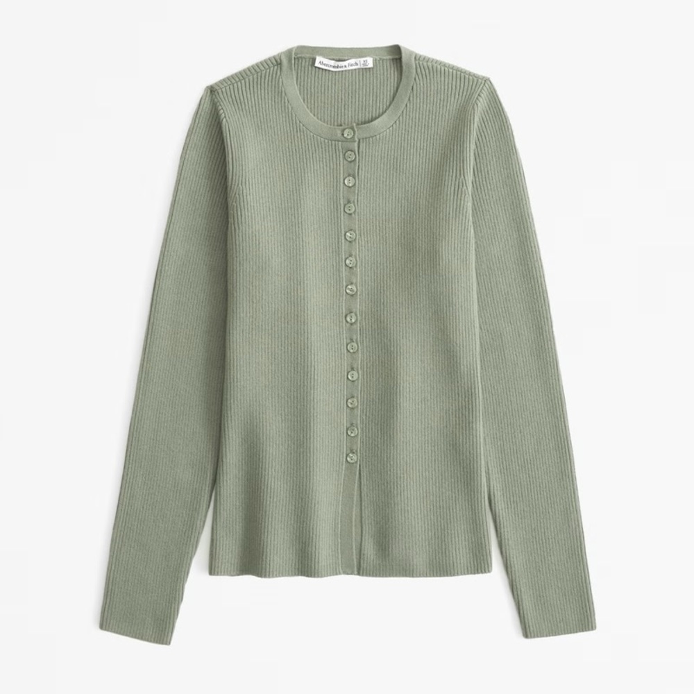 Slim ribbed cardigan Abercrombie